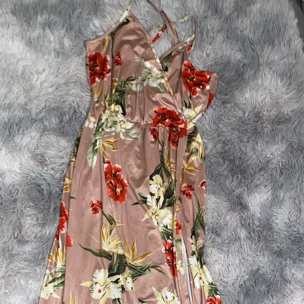 Long Dress split